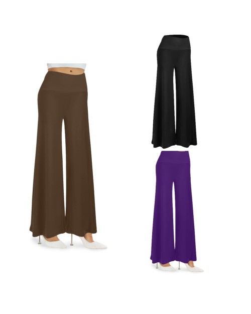 2023 Design Solid Color Ladies Formal Womens Pants Trousers Casual Palazzo Lounge Pants