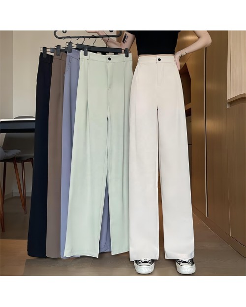 New Fashion High Quality  Color Latest Women Casual Trousers Bulk