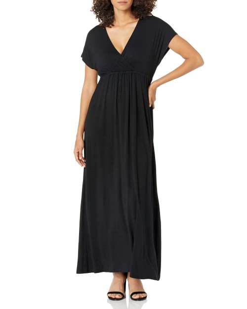 2023 High Quality Essentials Available in Plus Size Women's Waisted Elegant Maxi Dress