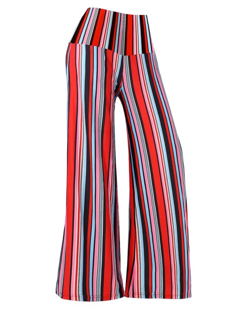 Women's Stretchy Wide Leg Palazzo Lounge Pants Casual Comfy High Waist Palazzo Pants