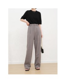 Print Clothes Supplier Wide Leg Loose Casual Trousers For Women